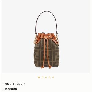 Fendi mon tresor mini bag